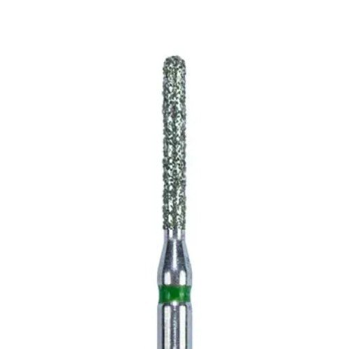 Tempo FG Single Use Diamond Burs - KS Modified Round End Cylinder Shape Qty 25 - Strauss Diamond - GoldenDent